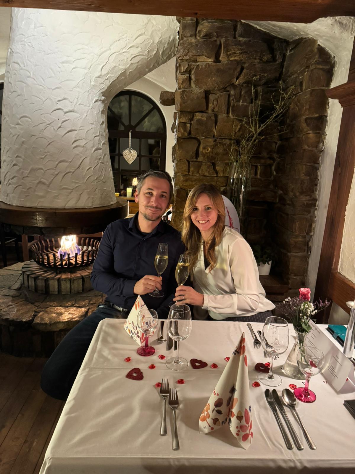 Candle Light Dinner im Korkenzieher